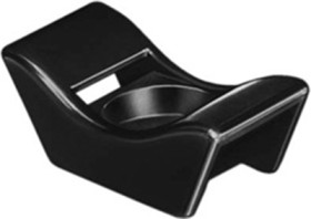 Mounting base, PA, black, (L x H) 42 x 15.5 mm, TMEH-S8-C0