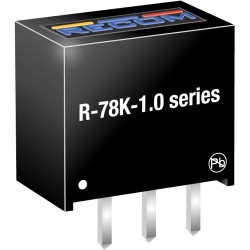 DC converter, 18-36 VDC, 15 W, 1 output, 15 VDC, 94 % efficiency, R-78K15-1.0
