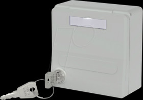 1309471003KI Module housing, flush-mounted, Keystone, 2-port