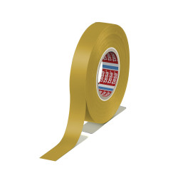 Taśma izolacyjna Żółty szerokość: 15mm grubość: 130μm długość: 33m Miękki PVC 7000V Tesa