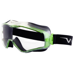Univet 6X3-00-00 Safety Goggles Anti-Fog UV Protection EN 166 Green