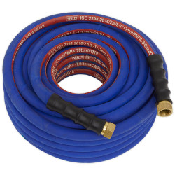 Sealey AH20R/12 Air Hose 20m x &#xD8;13mm with 1/2&quot;BSP Unions Extra-Heavy-Duty