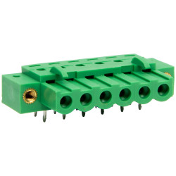 Camblock Plus CTBP97HJ/6FL 5.08mm Pluggable PCB Female Horiz Flanged T/Block 6p