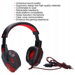 Słuchawki SY830MW z mikrofonem dla graczy