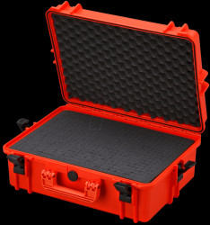 505S-O Polypropylene-copolymer case, 555 x 428, orange