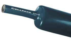 Rura termokurczliwa pogrubiana bez kleju, czarna, SR2 140-42 1000mm, 143806 /5szt./