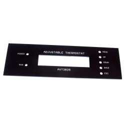 Regulowany termostat cyfrowy - płyta czołowa do projektu AVT 3025
