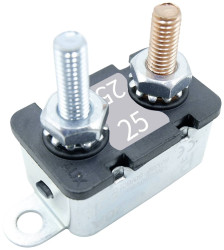 PARTS PTT C001-102-0111C2T325 Wyłącznik instalacyjny 25 A, 12.5 A, 6 A srebrny, biały 1 szt.