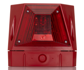Zestaw sygnalizatorów akustycznych i lamp sygnalizacyjnych 230 V AC Czerwony AC IP66 Montaż ścienny 120dB