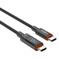 ANSMANN USB-C Charging Cable with Display - 2m 140W