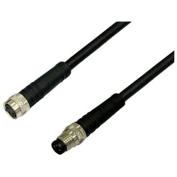BKL 2700040 Sensor/Actuator Cable M8 Plug to Connector 2m 4.5 Pins
