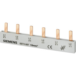 Siemens 5ST3667 Busbar 63A 3-phase pin touch protection 1FI 4-pole