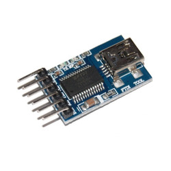 INTERFEJS KONWERTER FT232 RL USB-RS232 (TTL) WEJ. MINI USB