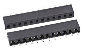 Gniazdo PCB 12 -pinowe raster: 2mm Listwa z gniazdami Proste Przewlekany