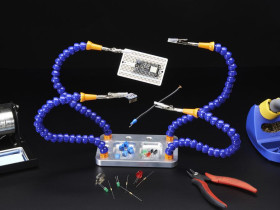 Adafruit Super Fancy Third Hand Kit from Hobby Creek with Four Arms
