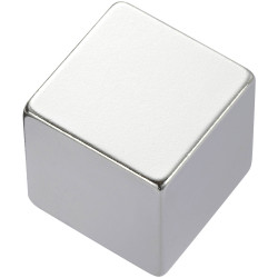 Conrad 505949 Permanent Magnet Cube 10x10x10mm N45 1.33 T Limit 80&#xB0;C