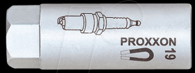23395 1/2" spark plug socket with magnet, 19 mm