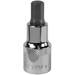 Sealey SBH021 Hex Socket Bit 9mm 1/2&quot;Sq Drive