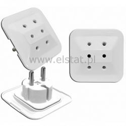 Rozgałęźnik 3GN P-83 płaskie 3x2.5A