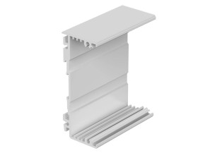 Bopla ARPG 75/31-70 (87030700) - profil dzielony podstawy obudowy Alurail (25,5 x 75 x 60 mm)