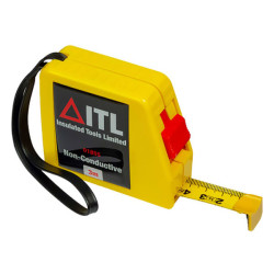 ITL Insulated 1855 Insulated Non Conductive Tape Measure 3m (Metric Only)