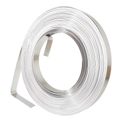 Taśma stalowa 0,6 x 9,5mm 30m zimnowalcowana nierdzewna gat 304 L-B DV-4913-LBK