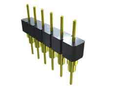 Złącze szpilkowe 32-pinowe raster: 2.54mm -rzędowe Samtec Przewlekany