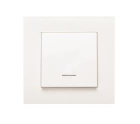 Włącznik VIKO jednobiegunowy podświetlany KARRE