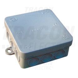 Puszka 85x85x37mm IP54 szara PD85X85 TRACON