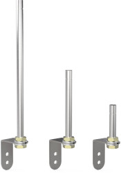 Element kolumny sygnalizacyjnej Pfannenberg BR50-T250 TUBE W. BRACKET 28250160020 1 szt.