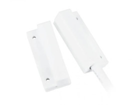 Czujka magnet. (kontaktron), nawierzchniowa, pętla sabotażowa, biała lub brązowa, Yotogi, FMVS102