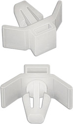 Rivet base, max. bundle Ø 4.7 mm, PA, natural, (L x W) 23.5 x 9.5 mm, 01860931018