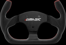 S405 Simagic P-325C steering wheel without hub, 325 mm - leather