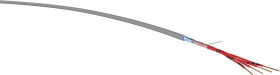 Kabel do transmisji danych VER J-2Y(ST)Y 30x2x0,6 S, 30 x 2 x 0.6 mm², 1 m, szary