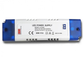 ZASILACZ IMPULSOWY 60W/2,5A 24V IP20