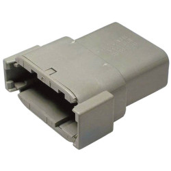 TE Connectivity DTM 04-12 PA Connector: Housing, Contacts, Fuse Wedge