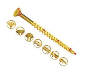 Wkręt do drewna Stalowe 5mm typ Countersunk UNIFIX VORTEX