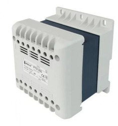 Transformator 1-fazowy bezpieczeństwa PTM 250 230/ 12V 20,8A, na szynę DIN, IP21, Ta 40, 16012-9943