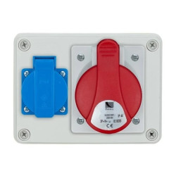 Rozdzielnica stacjonarna R-BOX 150 1x32A/4P 1x250V IP44 B.1206