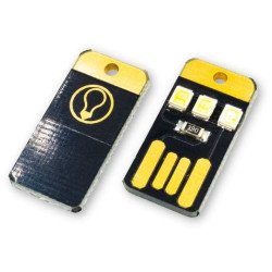 Mini light 3 powerful LEDs on USB type A