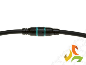 Złączka hermetyczna gniazdo mini 5-torowe przewód okrągły D7-12mm IP68 THB.387.B5A TECHNO LUMIQON