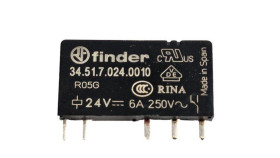 Przekaźnik Miniaturowy 1P 6A 24V Dc F34-51-7-024-0010Finder