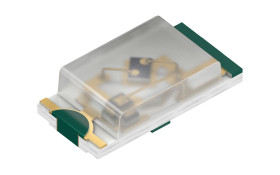 LED, SMD, niebieska, 2,60 → 3 V, ams OSRAM, SMARTLED 0603