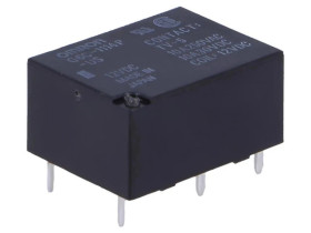 Przekaźnik: elektromagnetyczny SPST-NO Ucewki: 12VDC 10A/30VDC G6C-1114P-US 12VDC