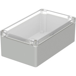 BOPLA 02221100 Euromas Casing polycarbonate grey-white dust-proof