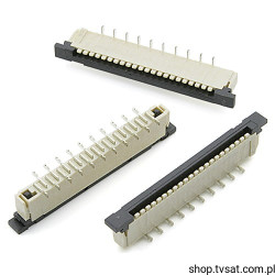 2-487953-1 Connector 21 Pins to Tape SMD AMP