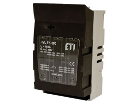 Rozłącznik bezpiecznikowy 3P 100A NH HVL EK 000 3p M8 001701000 ETI