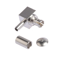 Złącze koncentryczne Montaż na kablu Męski 75Ω typ złącza Złącze MCX 0 to 6GHz Połączenie zagniatane typ kabla RG179,