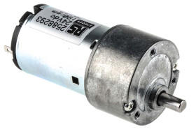 Motoreduktor DC Z przekładnią 190 obr/min. 5mm 10 Ncm RS PRO