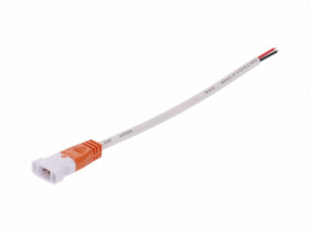 Gniazdo 2-pin KLIK białe przewód 15cm